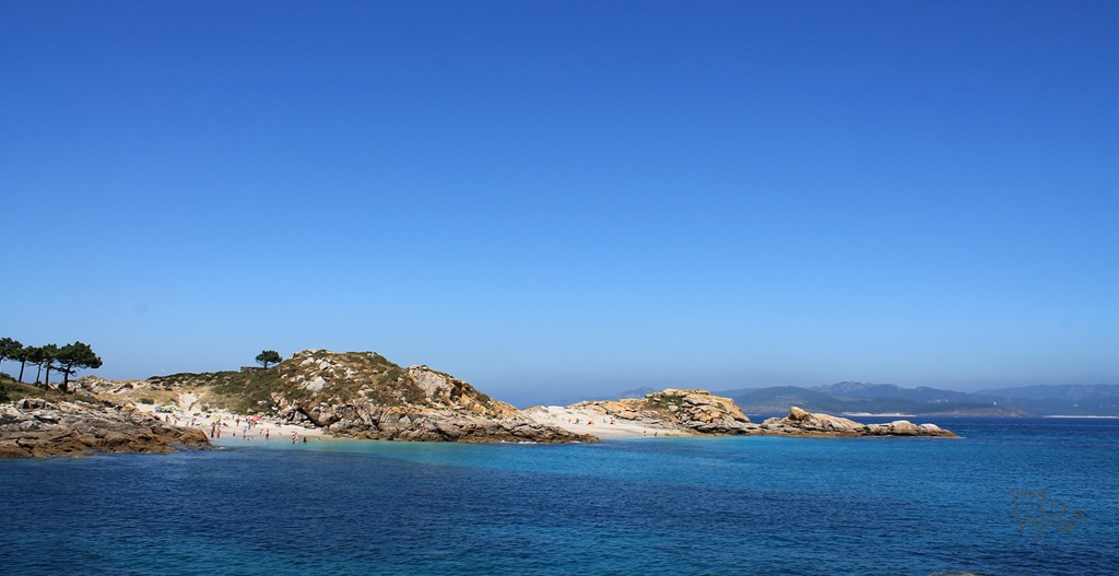 Calas y playas de las islas Cíes