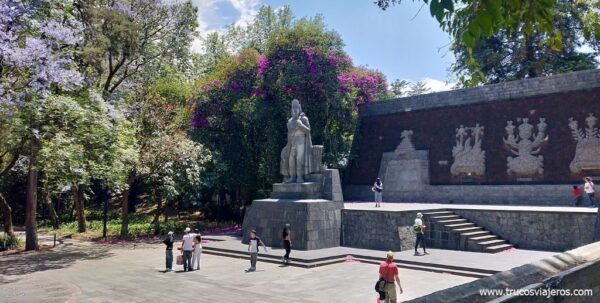 Parque de Chapultepec, fuente de Nezahualcoyotl