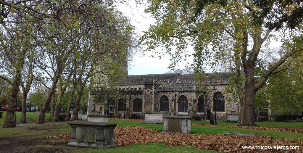 San Dunstans Church la iglesia más antigua de Londres