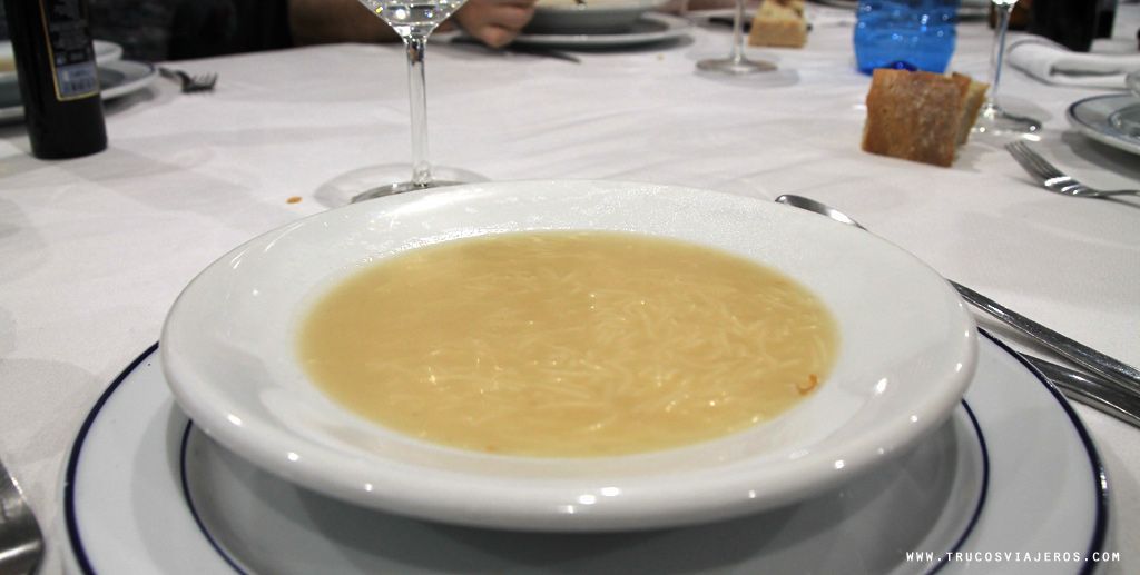 Sopa de cocido Lalín