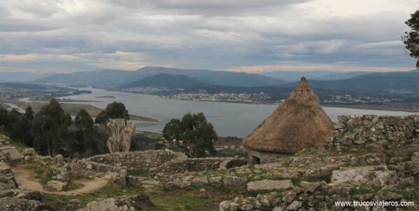 Castro de Santa Trega / Santa Tecla, vistas al Miño
