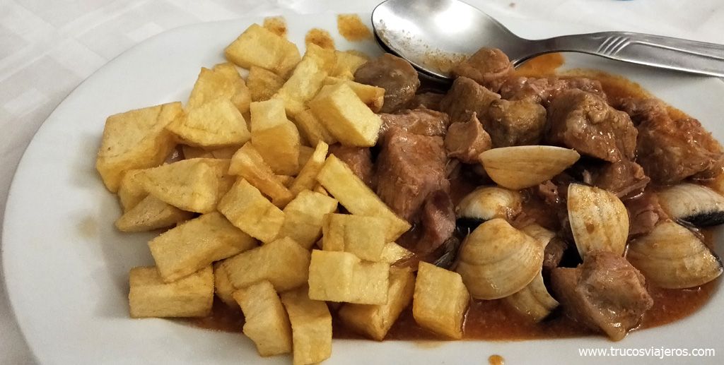 Carne alentejana Portugal