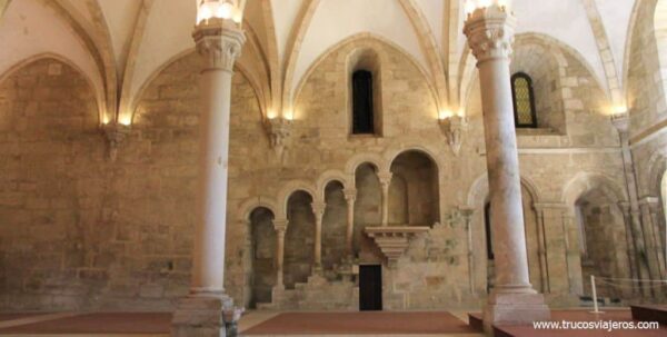 Detalles del Oratorio del monasterio de Alcobaça Patrimonio de la Humanidad
