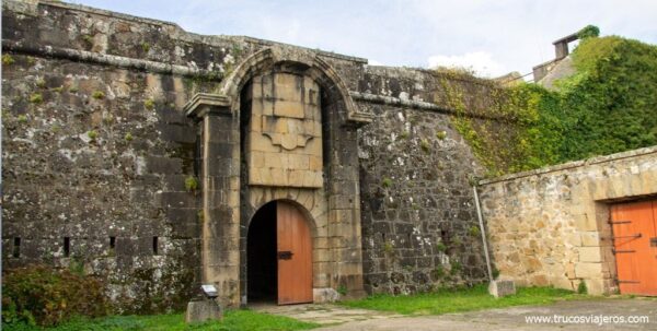 Entrada al Castillo de San Felipe qué ver en Ferrol