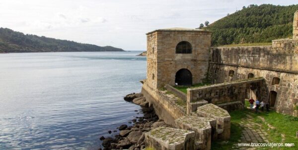 Entrada de la Ría de Ferrol vista desde el Castillo de San Felipe