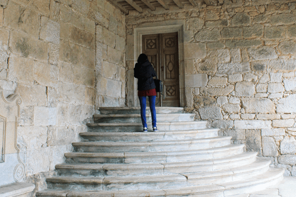 Escalinata Pazo de Oca