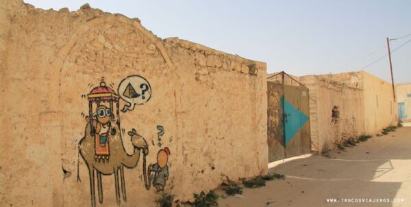 Runny graffiti Djerba street Art project