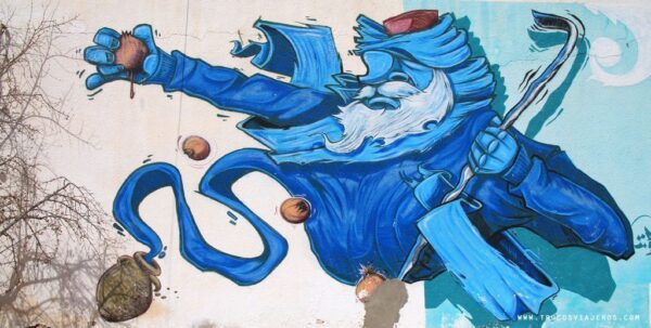 Magician Graffiti Tunez