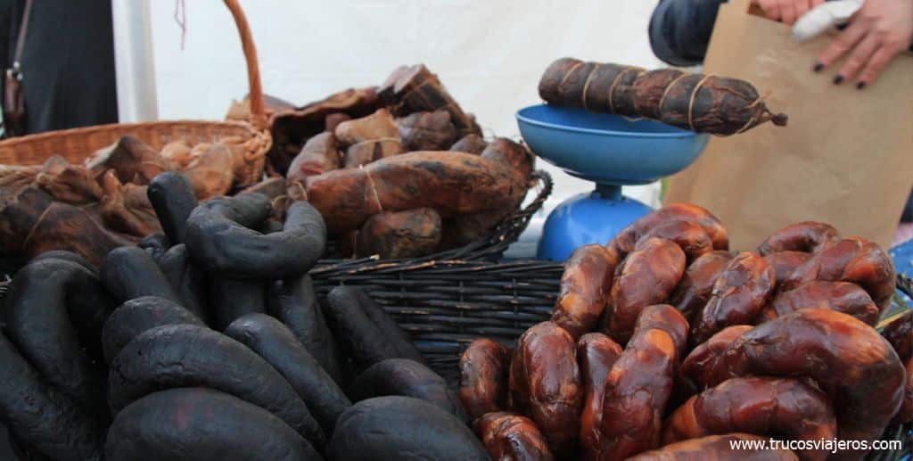 Morcilla y chorizos Portugal