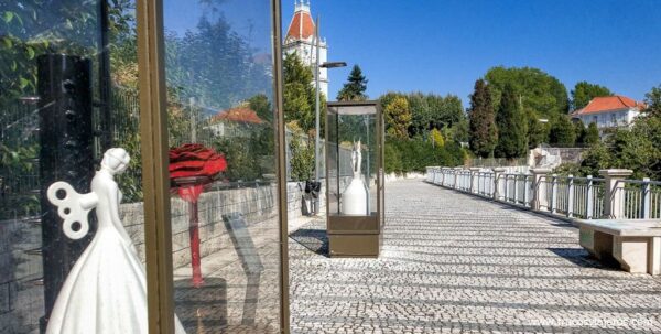 Paseo de Camoes Alcobaça tema doña Inés
