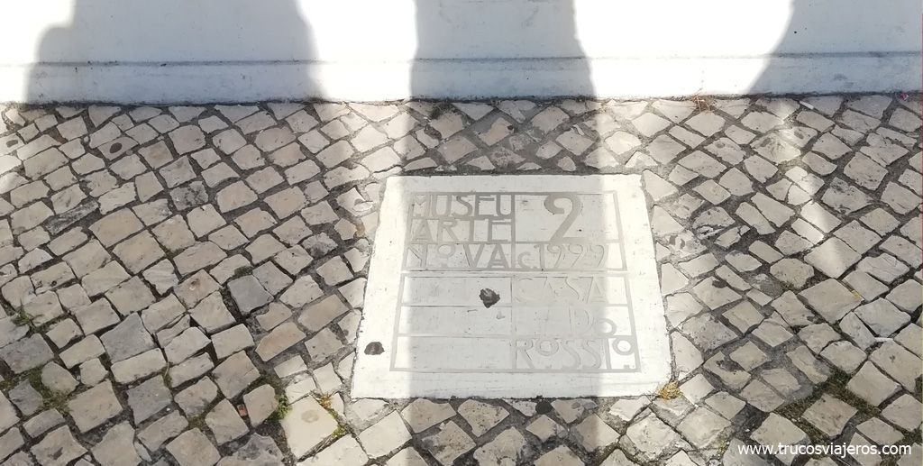 Placas de la ruta Arte Nova Art Noveau Aveiro