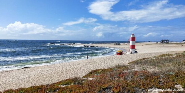 Playa de Faro de Povoa de Varzim