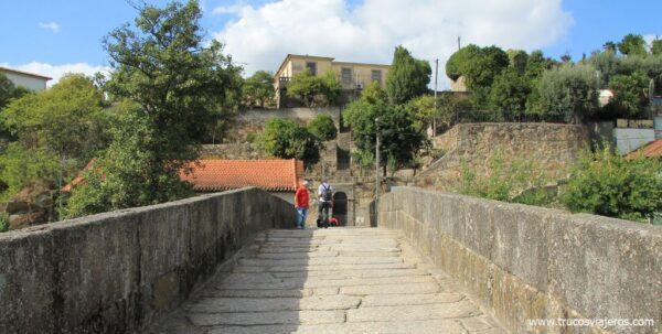 Puente románico camino de Santiago Vizela