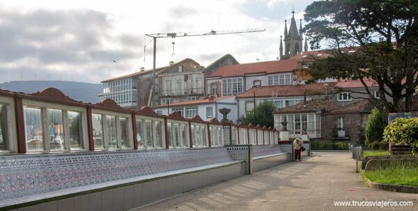 Bancos de Corcubión