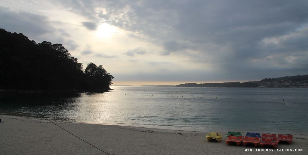 Atardecer ría de Pontevedra