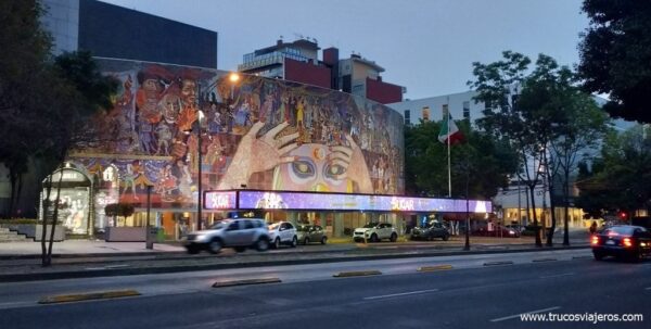 Teatro Insurgentes Murales Ciudad de Mexico