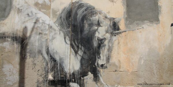 Unicorn Street Art Djerba Tunisia