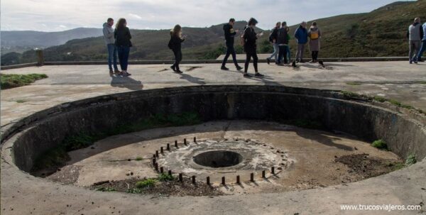 Baterías patrimonio militar en la costa de Ferrolterra
