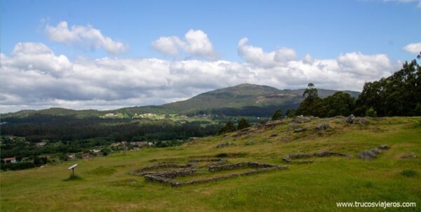 Vistas desde las ruinas de Castrolandín
